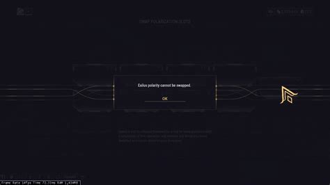 WARNING! Exilus Slots and Polarity Swapping! WARNING!.